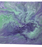 "Cosmic Mist" Original Handmade Acrylic Canvas Painting Gift Idea - Image 4