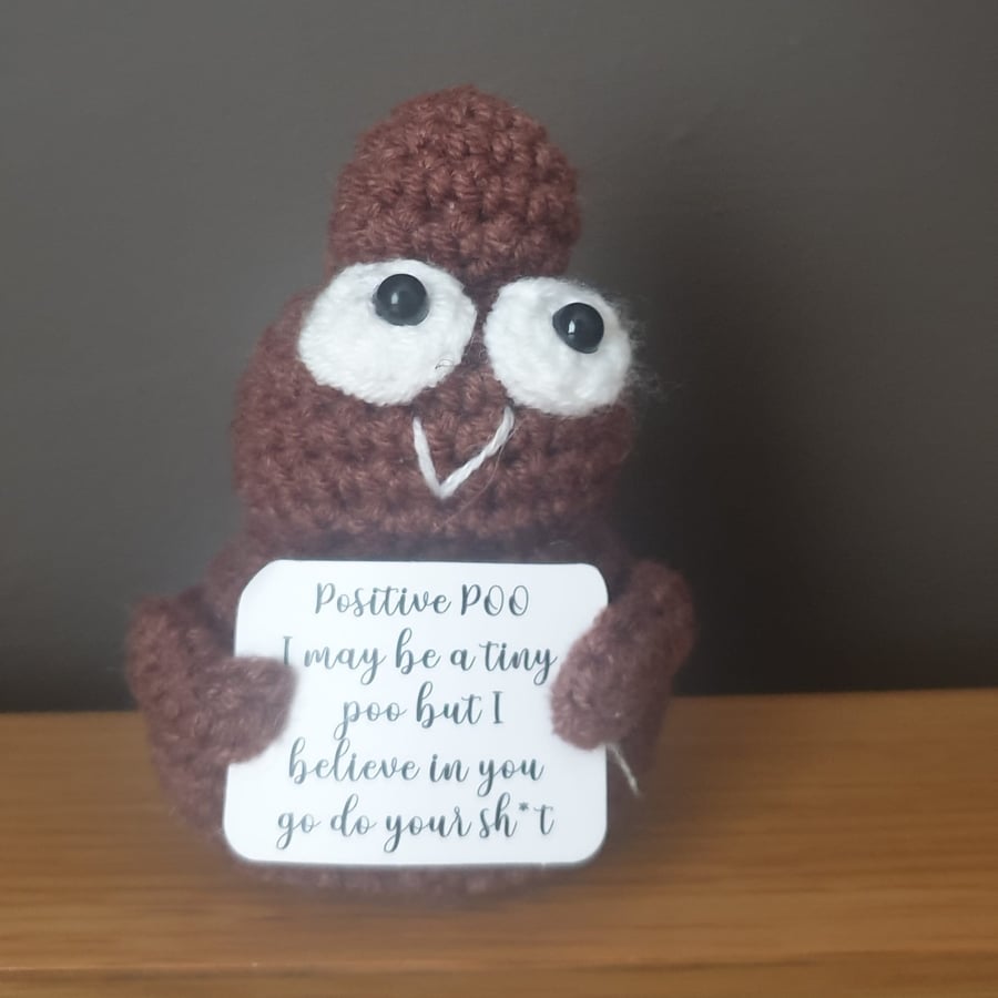 Knitted Positive Poo