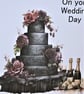 C4750  Gothic Wedding Card - Image 4