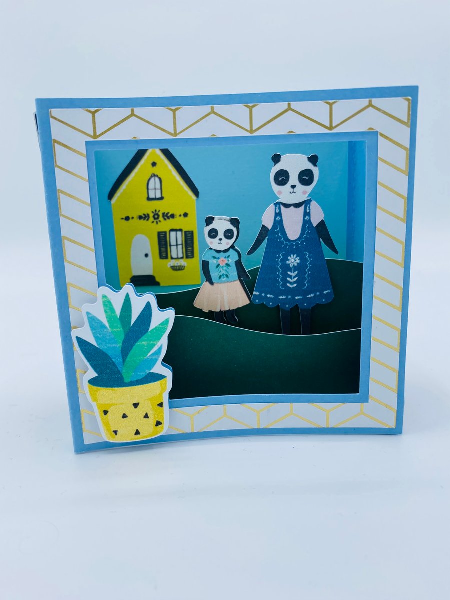 SALE Shadow Pop Up Box Card