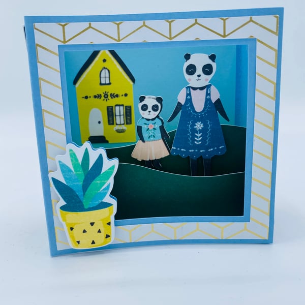 SALE Shadow Pop Up Box Card