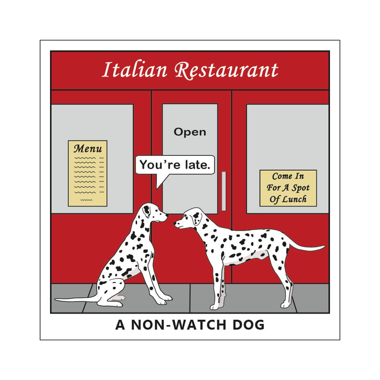 Non-Watch Dog Postcard