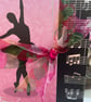 Ballerina en pointe silhouette birthday card - Image 2