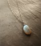 Teardrop Labradorite Silver Pendant - Image 2