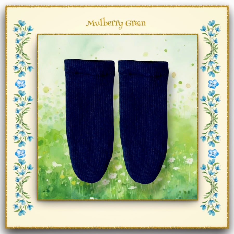 Navy Blue Socks