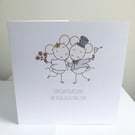 On Your Wedding Day Mice Mouse Card