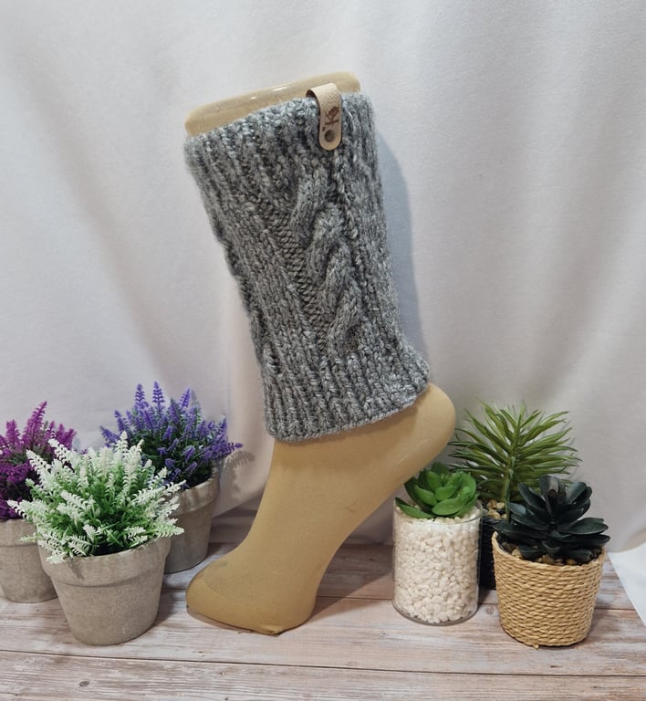 Knitted Ankle Warmers 