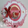 Cute Hedgehog Valentine Card