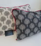 Beige  Trees Cushion Cover - Image 2