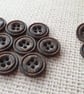 7 8" 22.4mm 36L Bark, Wood effect Buttons - Image 6