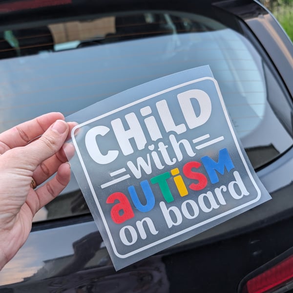 Car decal, window or bumper sticker