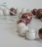 Chunky Howlite & Hand Made Polymer Clay Silver Plate Necklace - Image 3