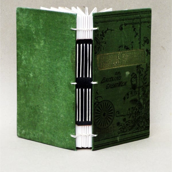 "Glorious Footsteps" Hand crafted sketch book