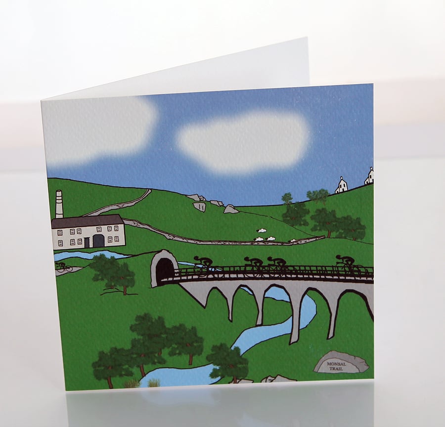 Monsal Trail greeting card