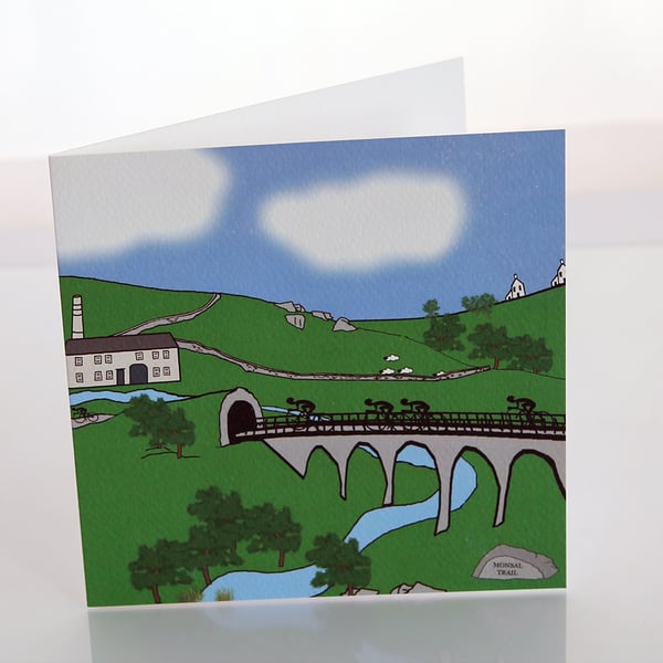 Monsal Trail greeting card