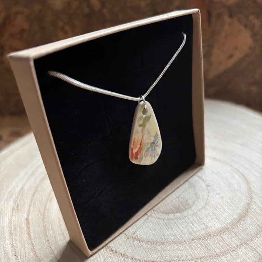 Handmade Pendant Necklace, Unique Eco Friendly Gifts with Histories.