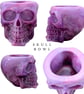 Resin Skull Bowl - Swirly Dream - Image 1