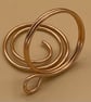 Ornamental wire ring card holders for place cards, photos or table numbers  