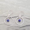 Lapis Lazuli and Sterling Silver Earrings