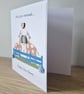 Herd You Moooved Cow New Home Card Embellished Illustrated Greeting - Image 3