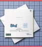 It Is What It Is - blank Greeting Card, note card Green - Image 2