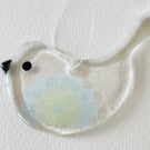 Fused Glass Summer Bird