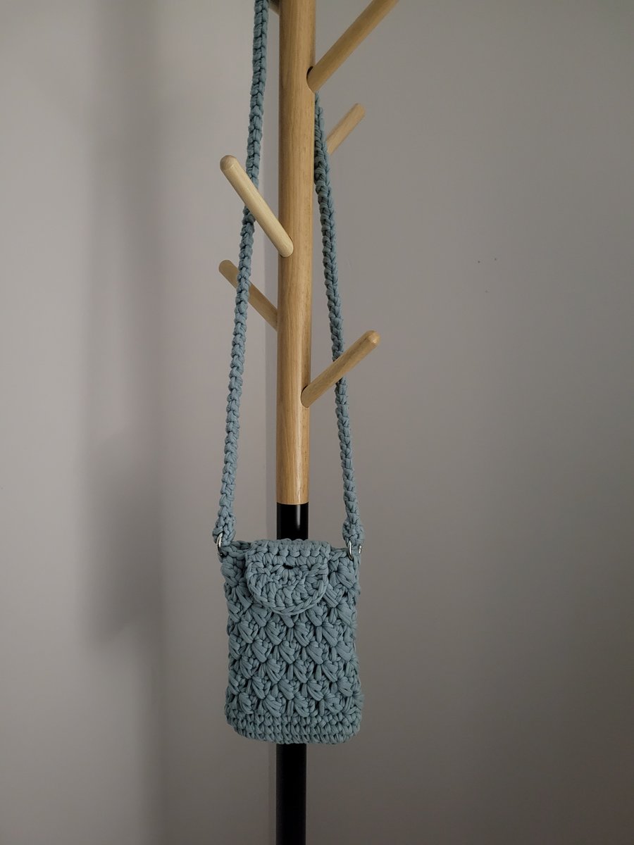 Crochet Phone Crossbody Bag