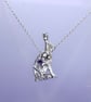 Mystical hare pendant 