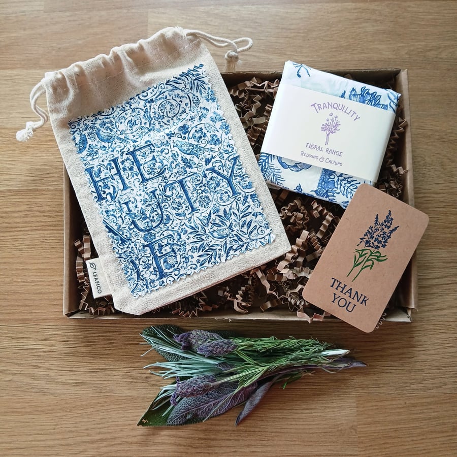 Dusk Thank You Gift Box Botanical Wax Melts with Lavender, Thyme & Ylang Ylang
