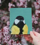 Great Tit - original acrylic painting - Image 1