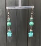 Emilie - Pastel Blue Regencycore Butterfly Earrings 
