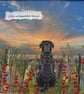 Framed textile picture of dog gazing out…..Life is a beautiful thing! - Image 1