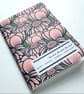 A6 PAMPHLET NOTEBOOK - PEONY & ECHINACEA - Image 1