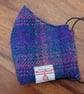 Harris Tweed Face Mask size MEDIUM - Image 1