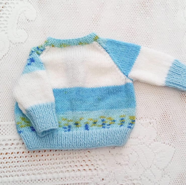 Hand Knitted Jumper for Babies and Children, Ba... - Folksy