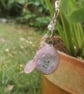Clay Tamagotchi Keyring (bunny) 