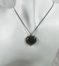 Jasper Heart Necklace, Sterling Silver & Copper Artisan Pendant - Image 6