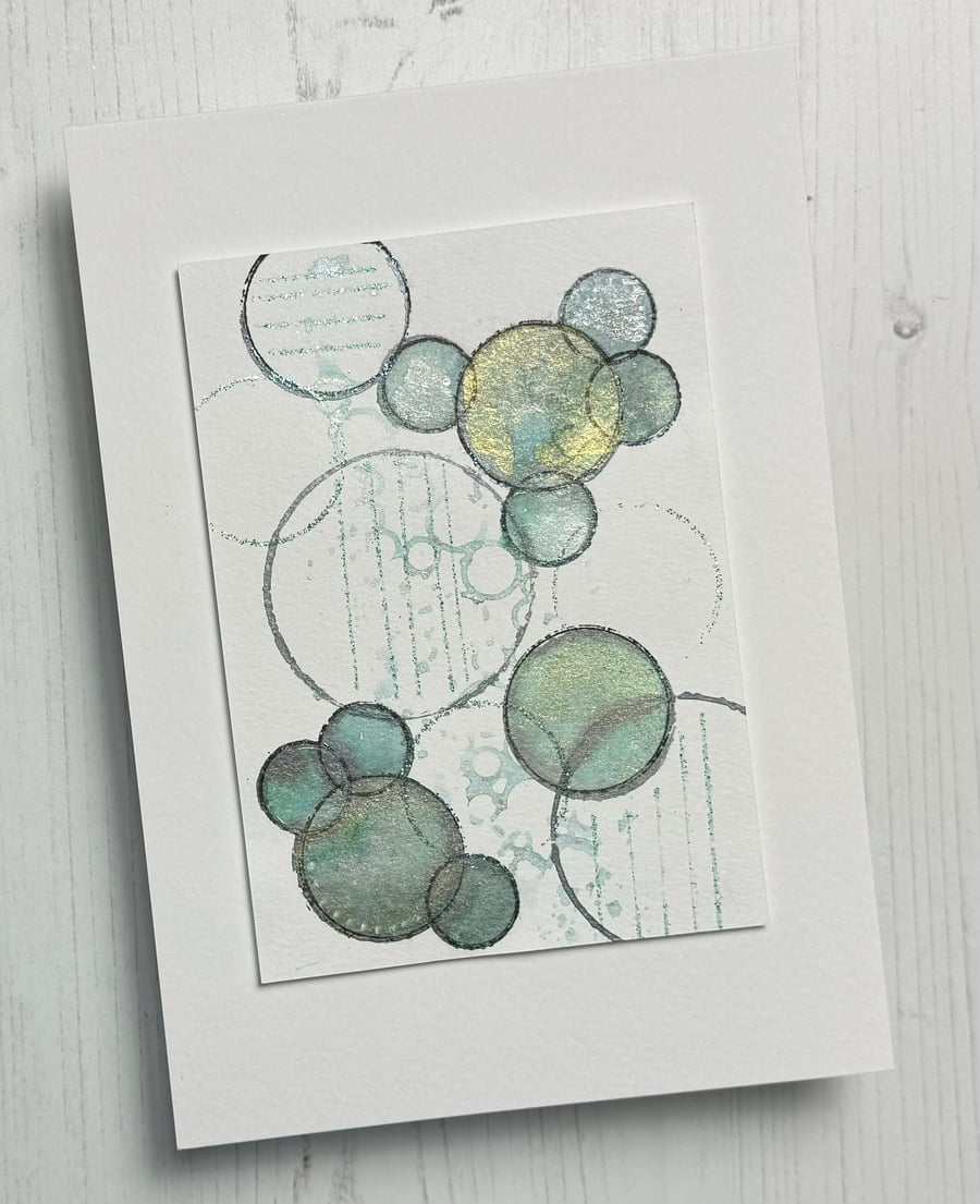 Mixed Media Water Colour Art Panel