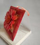 Delightful Dahlia in a Frame Card Keepsake Card, Pink and Orange - Any Occasion - Image 4