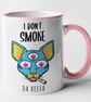 I Don't Smoke Da Reefa Cannabis Mug 420 Weed Trippy Mug Adult Humour Stoner - Image 4