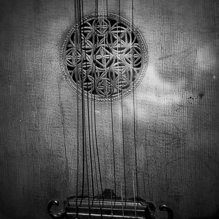 Melodies of the past 2, Art Print , mounted