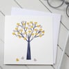 'Love Blossom' Blank Greetings Card 