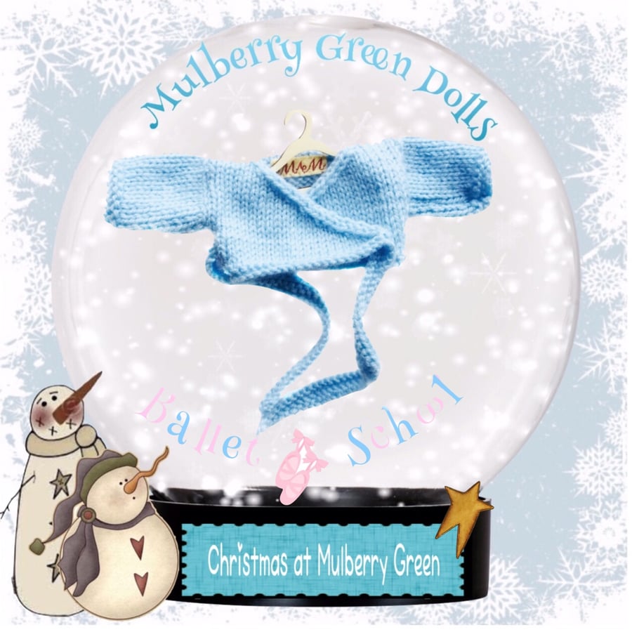 Powder Blue Ballet Cardigan 