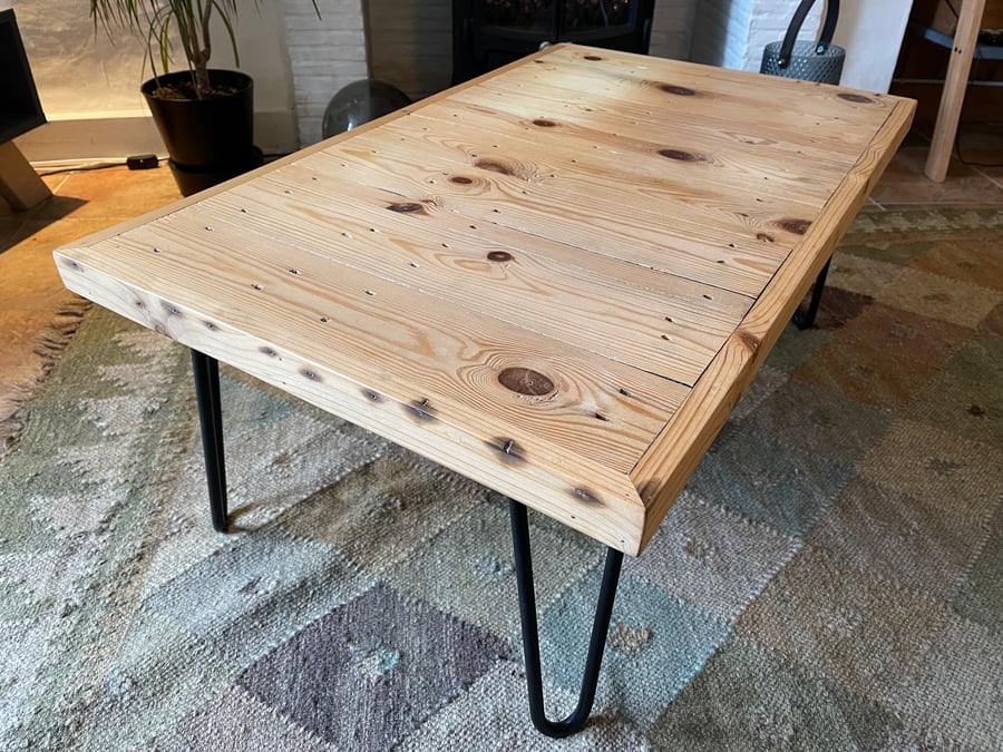 Handmade Rustic Reclaimed Wooden Coffee Table W... Folksy