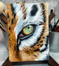 Perfectly Imperfect Tiger's Eye Acrylic Study - Image 2