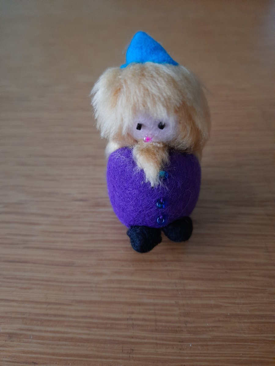 Lucky Pocket Gnome - purple