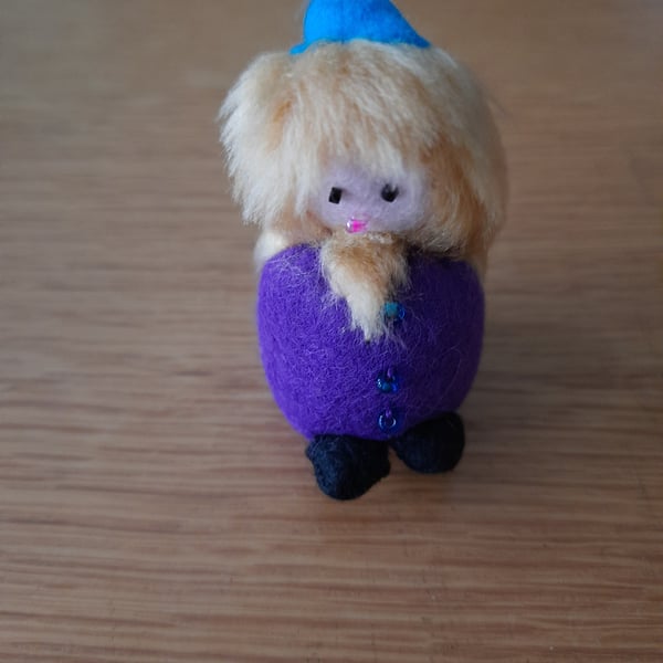 Lucky Pocket Gnome - purple