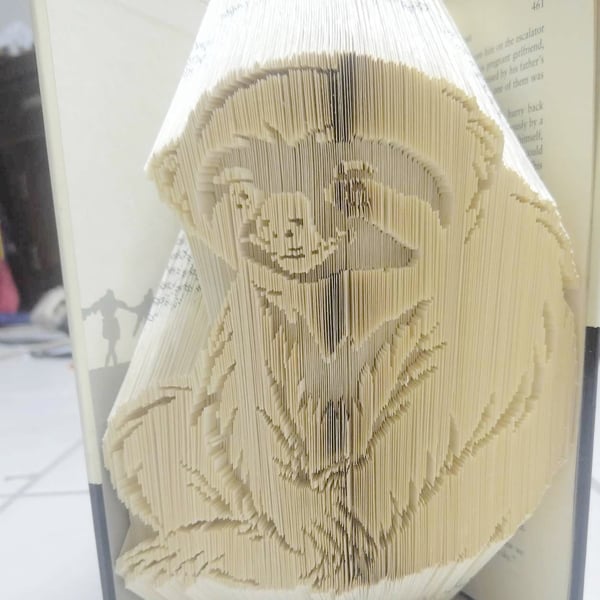 Sloth COMBI Book Folding Pattern - EMAILED PDF PATTERN
