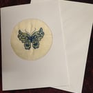 Card with Embroidery