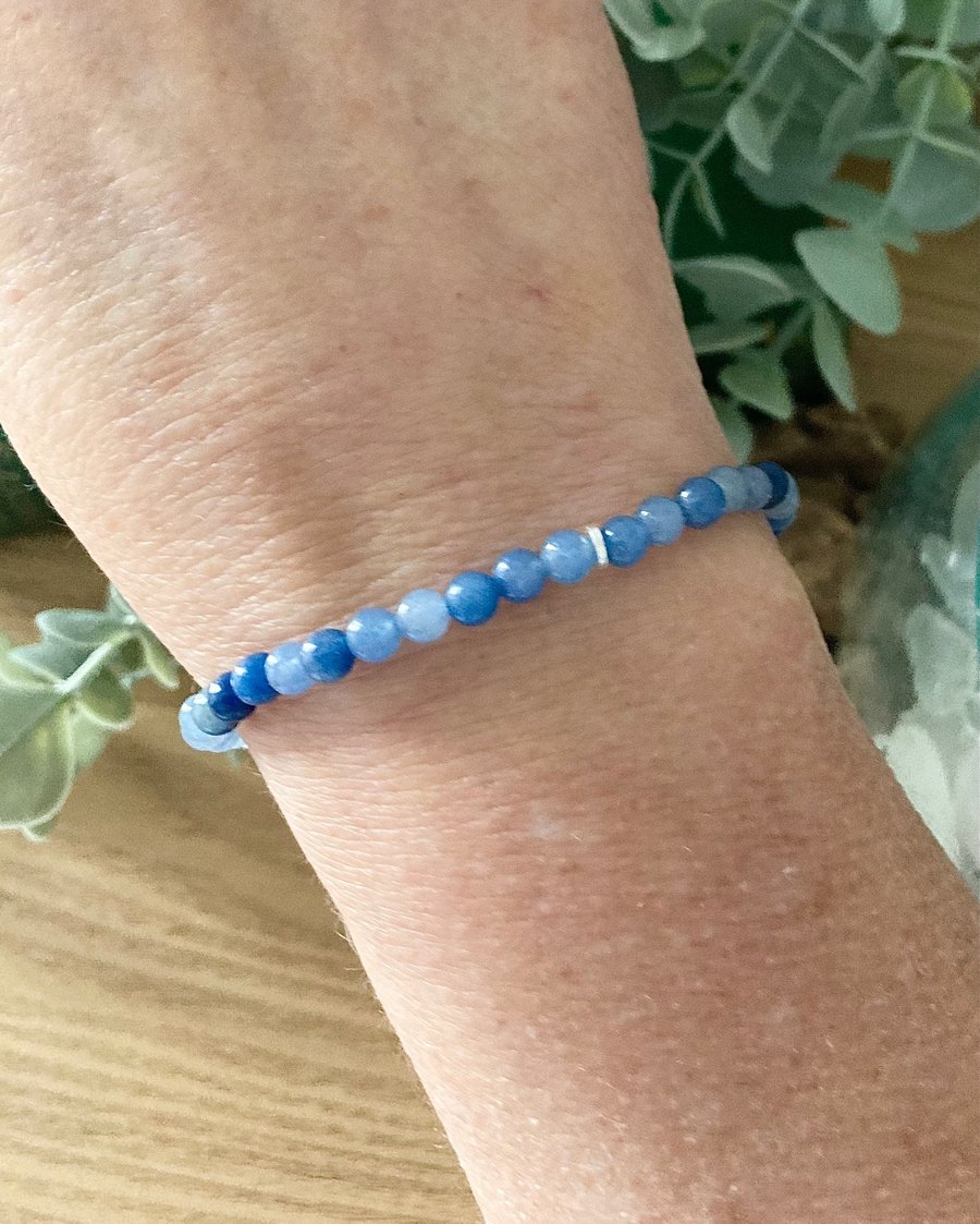 Calming Blue Aventurine Bracelet